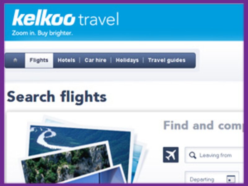 Kelkoo Travel reveals new-look flights site