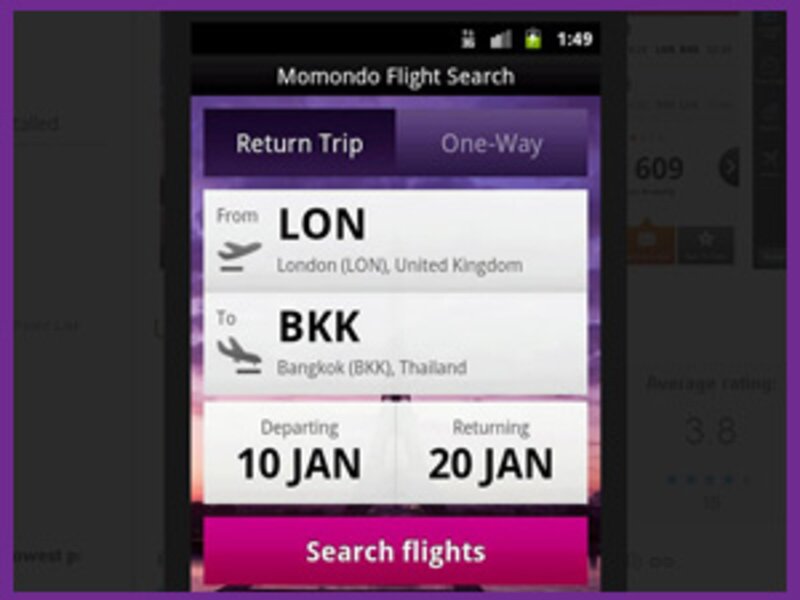 Momondo releases Android flight app
