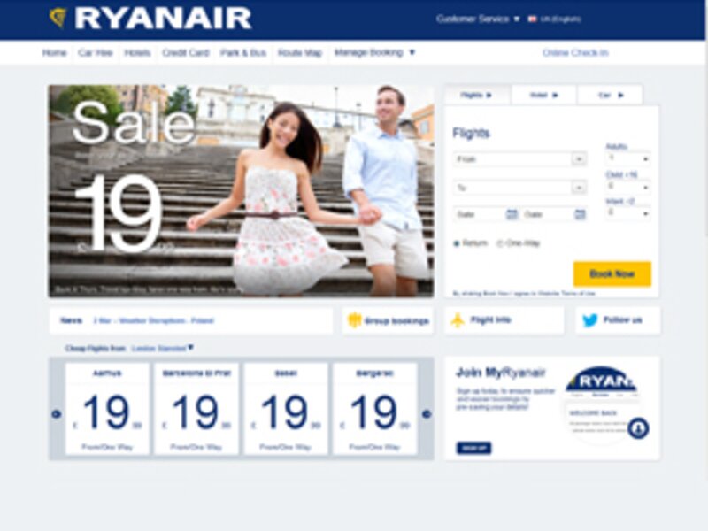 Ryanair seeks agency to develop data and customer relationship marketing