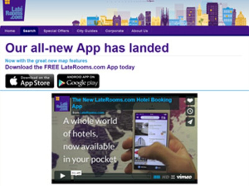 LateRooms.com unveils mobile app after intensive data analysis