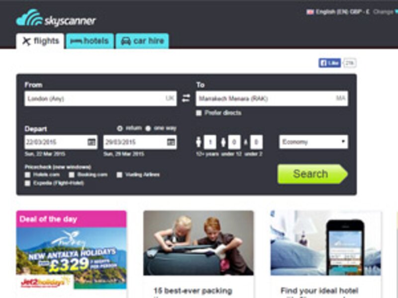 Skyscanner reports sales jump after ‘transformational’ year