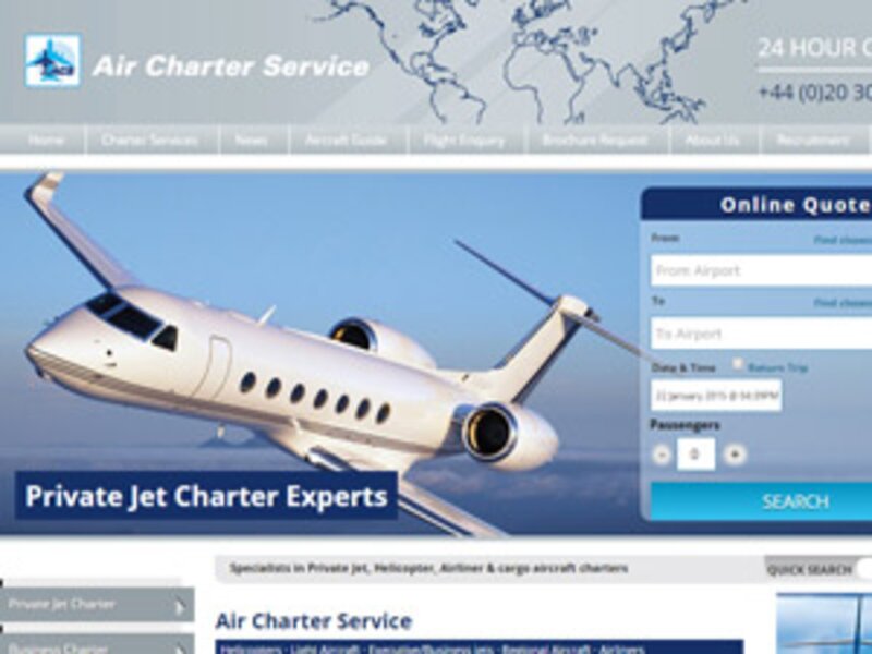 Air Charter Service announces multi-million pound technology investment