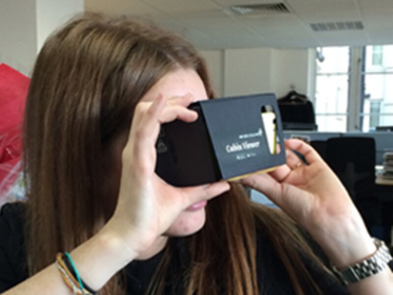 Air New Zealand uses Google Cardboard to showcase its cabins