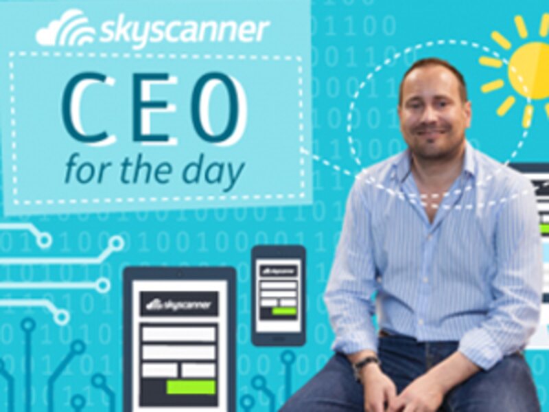 Skyscanner seeks user to be replacement chief executive for the day