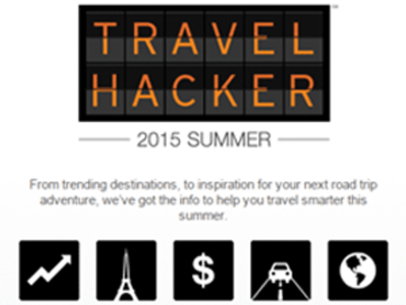 Kayak unveils visual and interactive Travel Hacker tool
