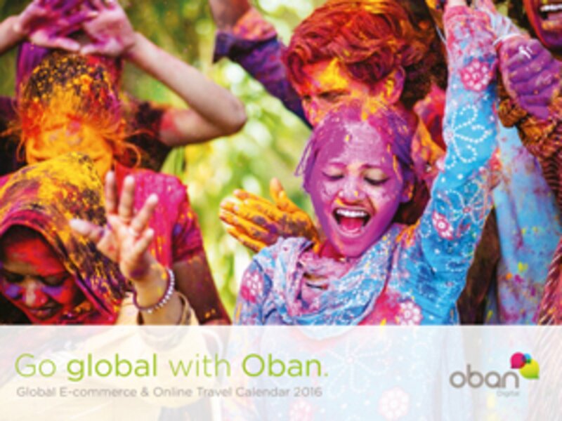 Oban Digital 2016 travel calendar highlights 220 sales opportunities around the globe