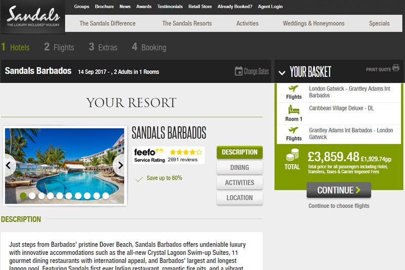 Traveltek claims early success with new niche tour operating platform for Sandals