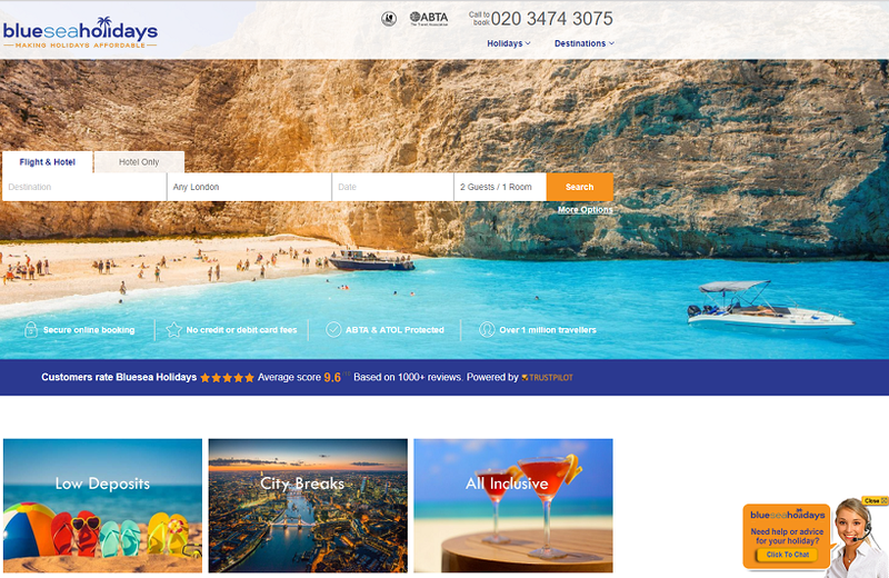 Blue Sea Holidays unveils new-look website