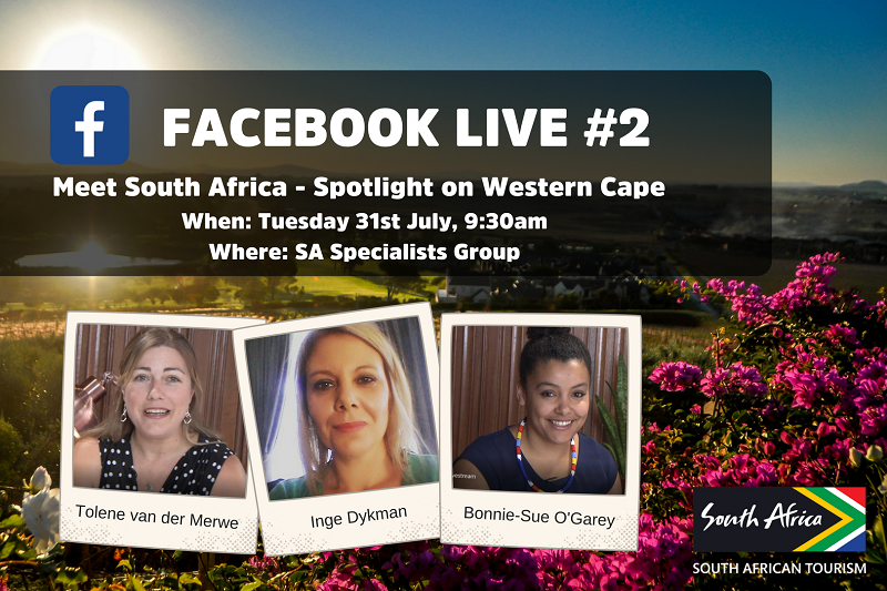 Agents offered Facebook Live training on South Africa