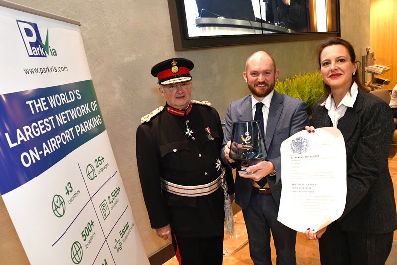 ParkVia presented with second Queen’s Award