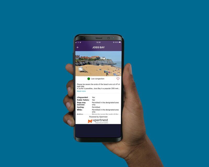 Beach Check UK app helps domestic travel users avoid the crowds