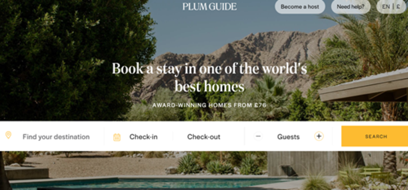 Plum Guide raises $9 million from investors and launches crowdfund
