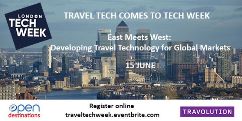 ‘East meets west’ in Open Destinations and Travolution London Tech Week event