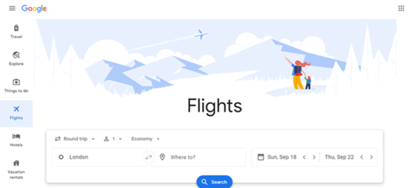Google to phase out booking functionality for flights from this month