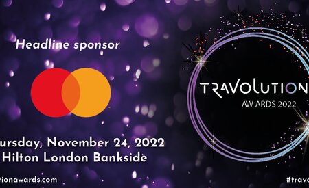 Mastercard confirmed as headline sponsor for the Travolution Awards 2022
