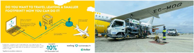 Avikor partnership empowers 100,000 Vueling travellers to choose SAF
