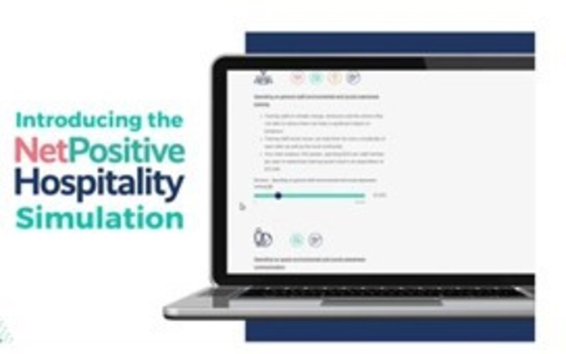Sustainable Hospitality Alliance launches new net positive simulation