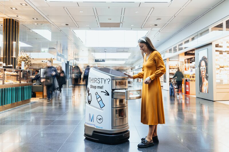 Munich Airport reveals new snack robot