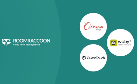 RoomRaccoon partners with three guest experience systems