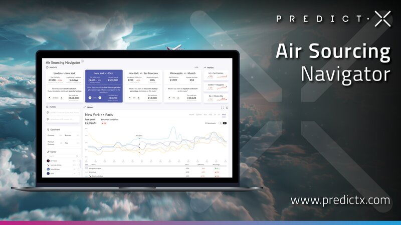 Travel intelligence firm PredictX launches Air Sourcing Navigator