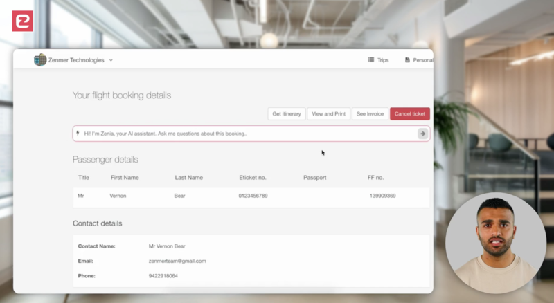 Zenmer launches multi-lingual AI travel assistant for business travel