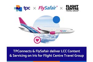 TPConnects works with FlySafair for LCC content and servicing for FCTG