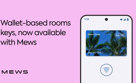 Mews rolls out Digital Wallet hotel key integration