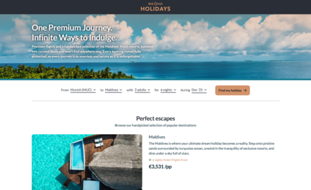 beOnd partners with TUI Airline Holidays and Nezasa for OTA platform