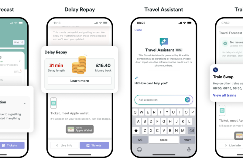 Trainline rolls out new features to keep travellers on track this festive season